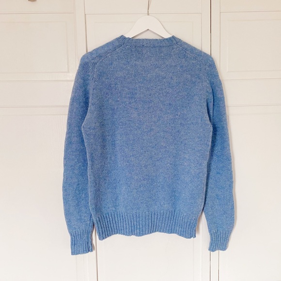 SOLD Vintage Woodstock by Bernard 100% Virgin Shetland Wool Sweater - Picture 3 of 6